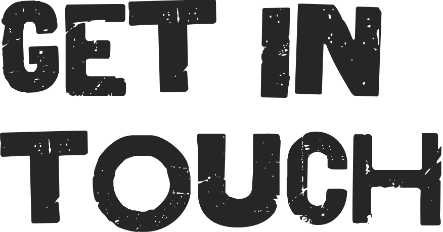 Get in touch title graphic