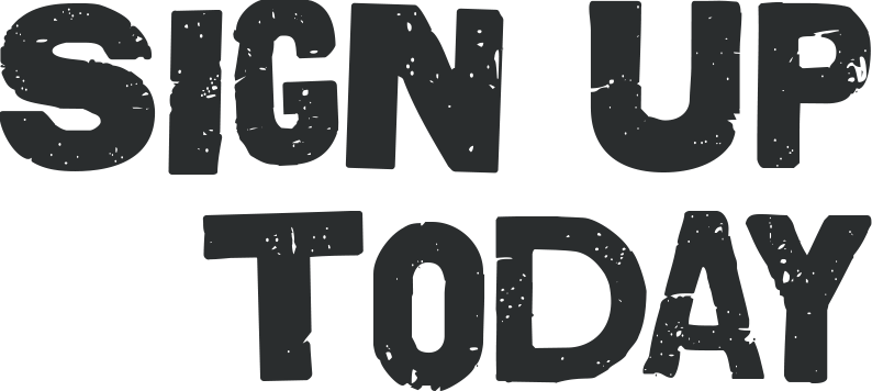 Sign up today title graphic
